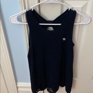 Abercrombie Tank Top With Cute Open Back